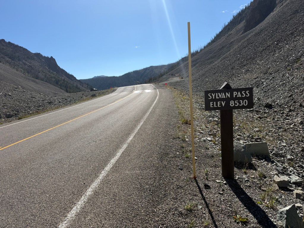Day #18 Biking Across America – Fishing Bridge, Yellowstone Park to Cody Wyoming – 77&nbsp;Miles